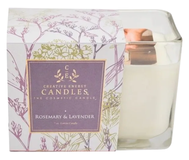 Rosemary & Lavender Soy Lotion Candle
