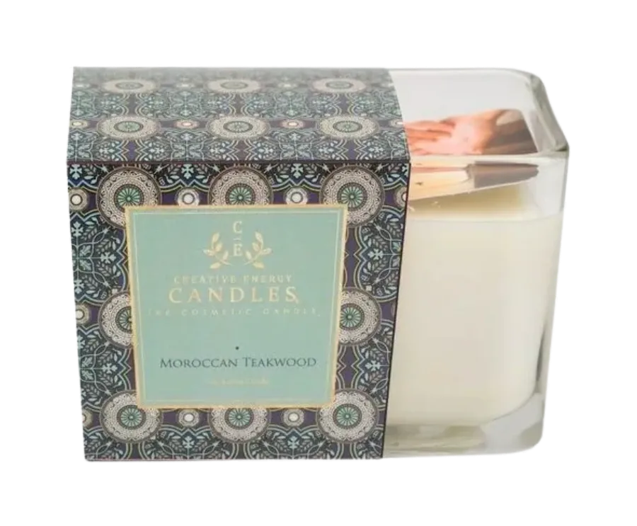 Moroccan Teakwood Soy Lotion Candle