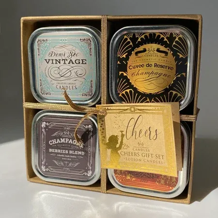 Cheers Gift Set 2-in-1 Soy Lotion Candles
