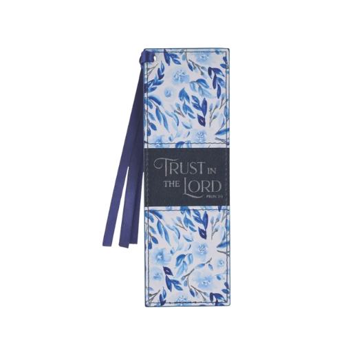 Blue Botany Bookmark