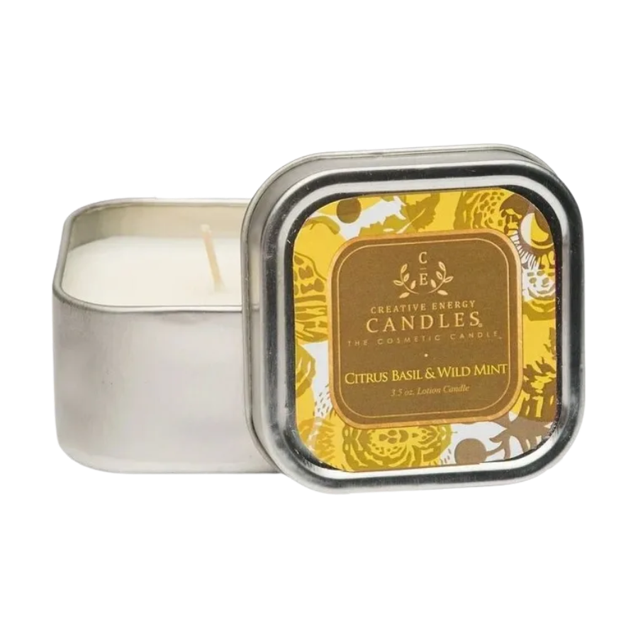 Citrus Basil & Wild Mint Soy Lotion Candle
