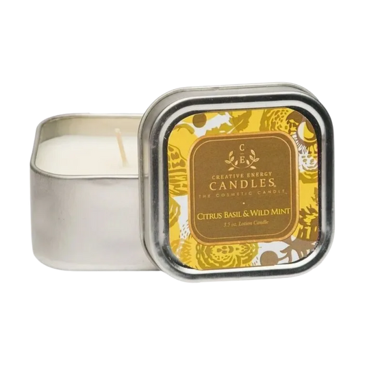 Citrus Basil & Wild Mint Soy Lotion Candle