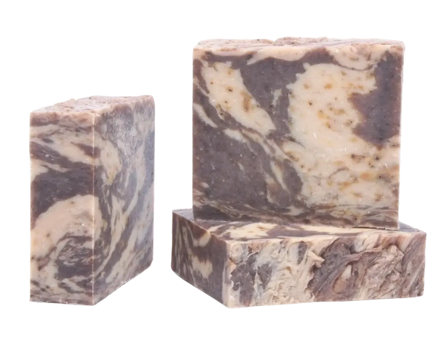 Coffee and Cream 3 x 2.5 x 1 inch bar soap