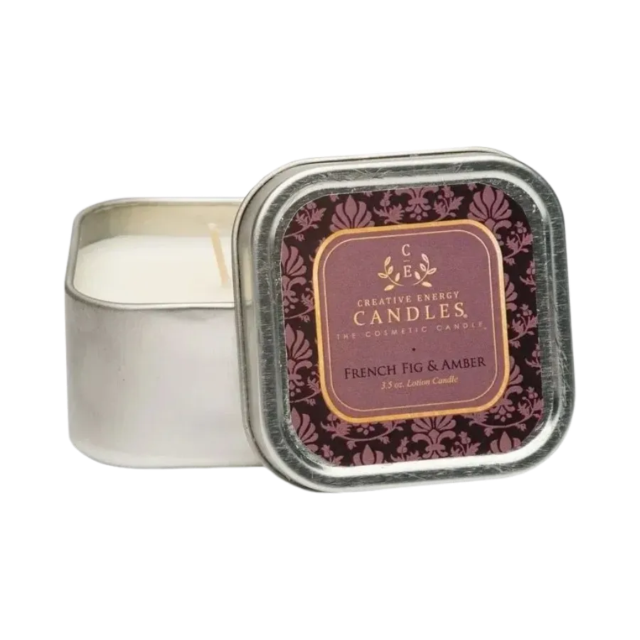 French Fig & Amber Soy Lotion Candle
