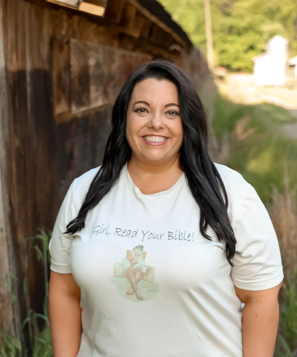 Girl Read Your Bible short sleeve tee shirt