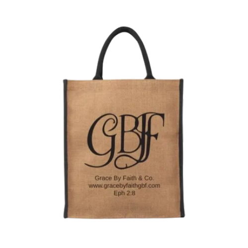 Grace By Faith Jute Shopper