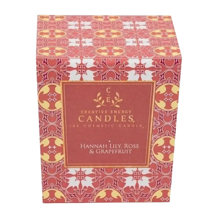 Hannah Lily, Rose & Grapefruit Soy Lotion Candle