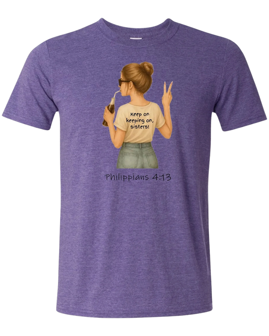 Keep on Keeping On short sleeve tee shirt