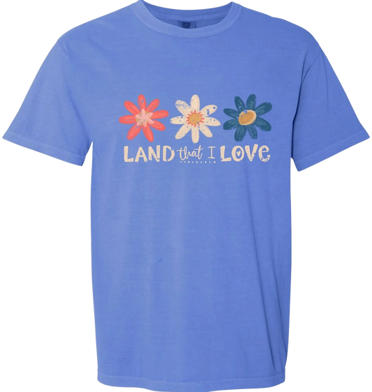 Land That I Love short sleeve tee shirt