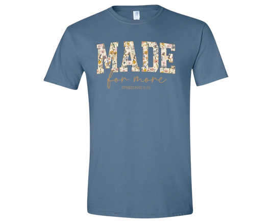 Made For More short sleeve tee shirt
