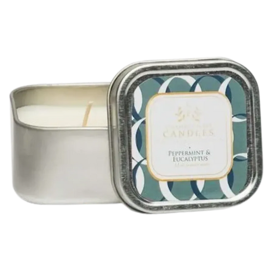 Peppermint & Eucalyptus Soy Lotion Candle