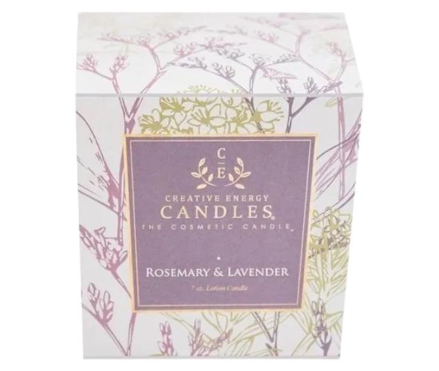 Rosemary & Lavender Soy Lotion Candle