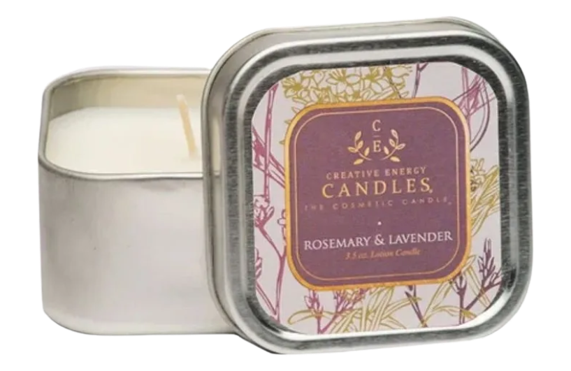 Rosemary & Lavender Soy Lotion Candle