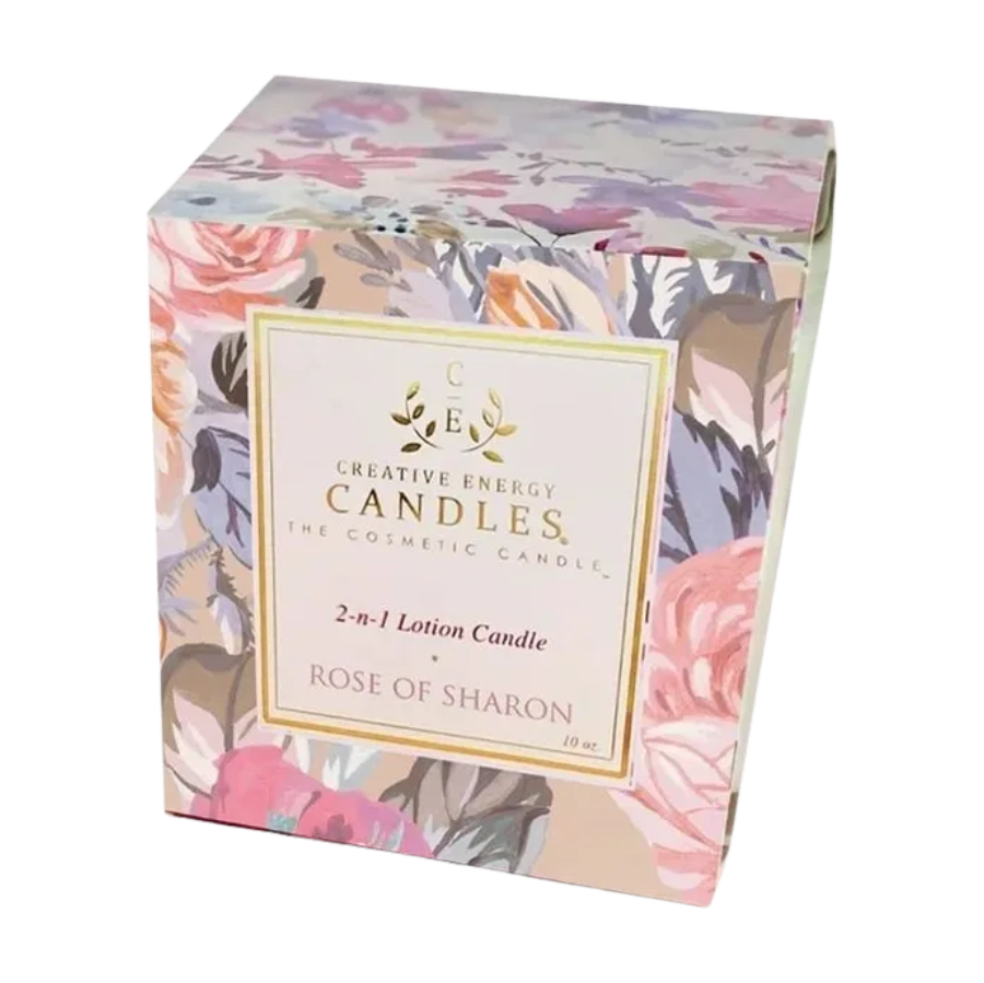 Rose of Sharon ~ Soy Lotion Candle