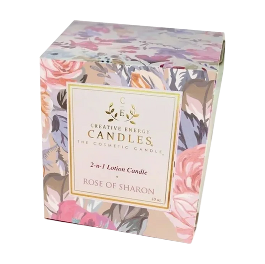 Rose of Sharon ~ Soy Lotion Candle