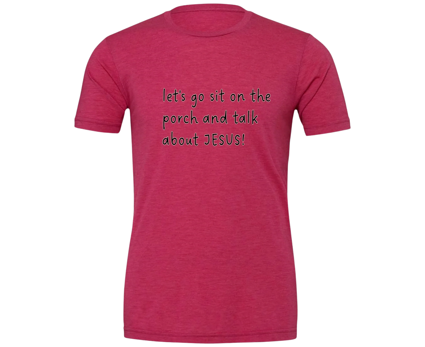 Talk about JESUS short sleeve tee shirt