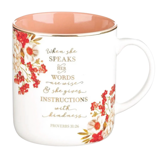 When She Speaks Ceramic Coffee Mug