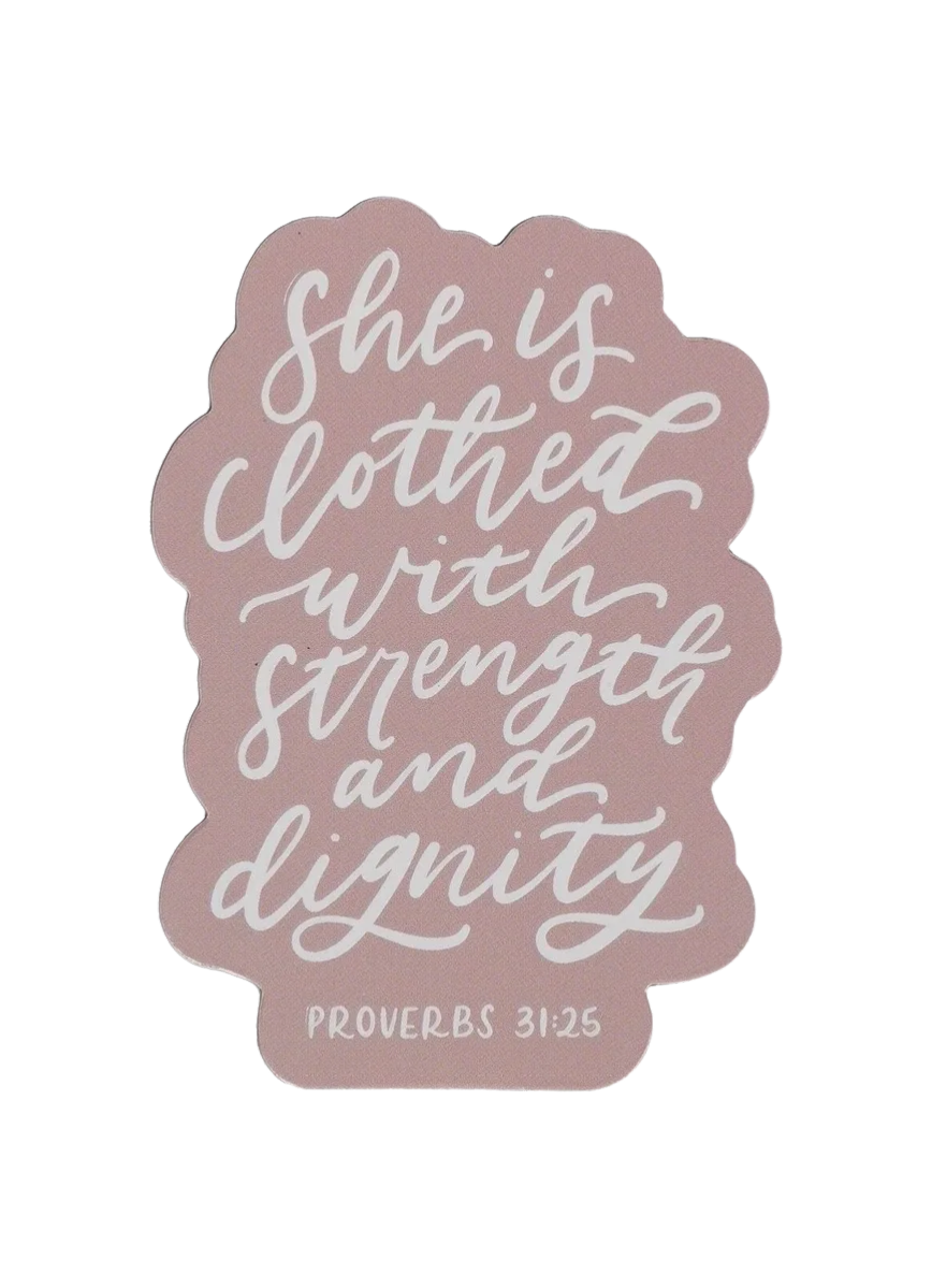 Strength & Dignity Pink Magnet