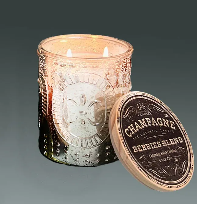 Champagne & Berries candle