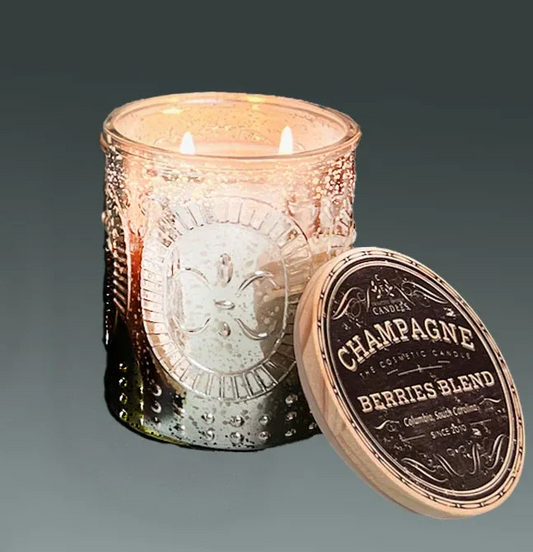 Champagne & Berries candle