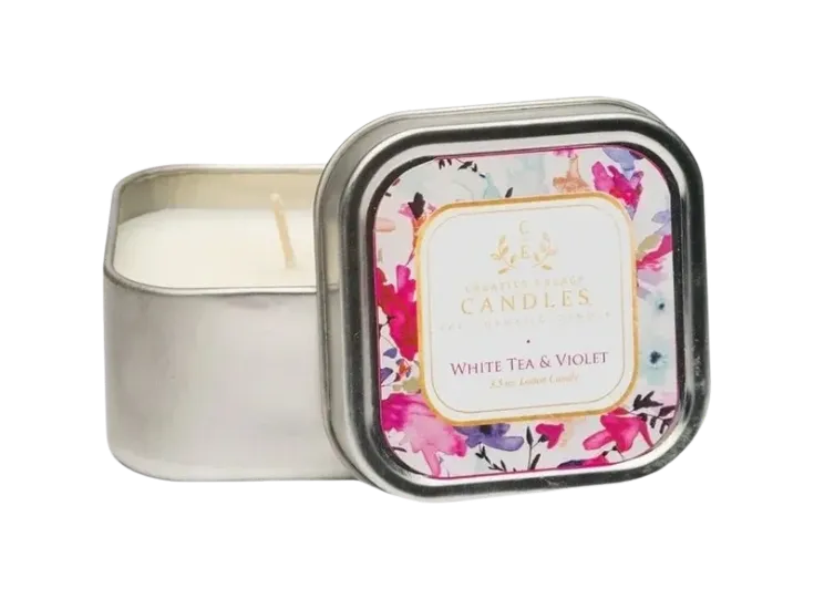 White Tea & Violet Soy Lotion Candle